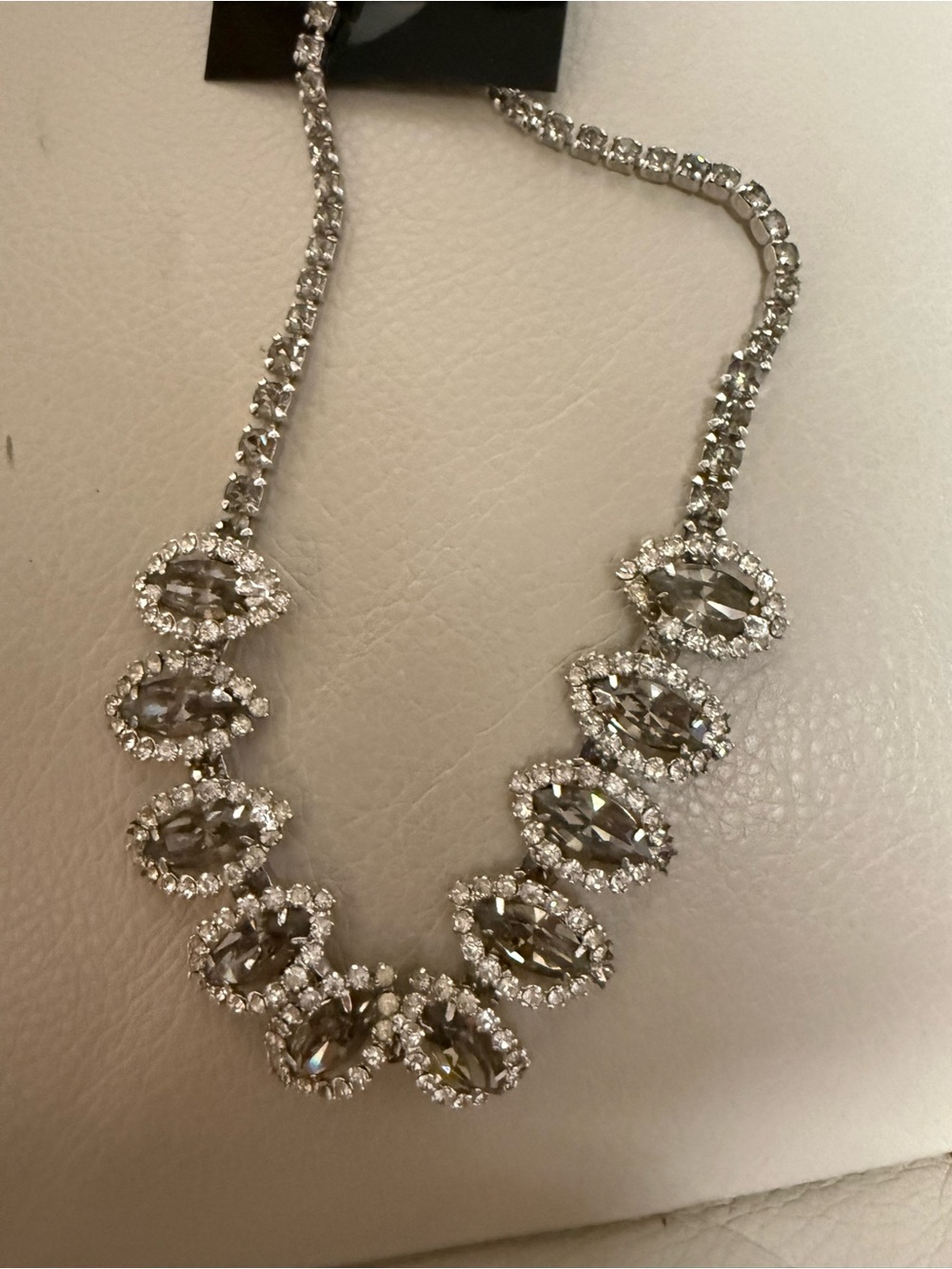 Austria Chrystal Statement Necklace and Earrings